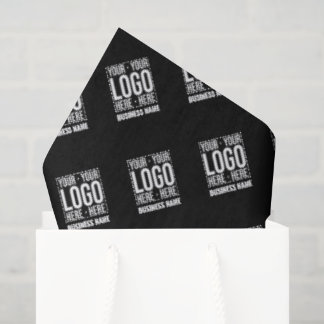 Custom Business Logo Corporate Company Modern Cool Tissuepapier