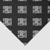 Custom Business Logo Corporate Company Modern Cool Tissuepapier (Detail)