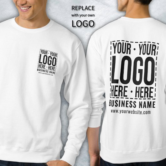 Custom Business Logo Corporate Company Modern Cool Trui