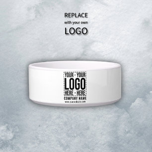 Custom Business Logo Corporate Company Modern Cool Voerbakje