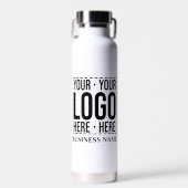 Custom Business Logo Corporate Company Modern Cool Waterfles (Voorkant)