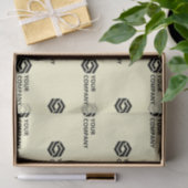 Custom Business Logo Corporate Cream Tissuepapier (Geschenk)