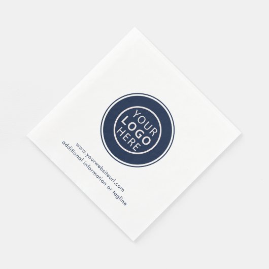 Custom Business Logo Corporate Custom Paper Servet (Hoek)