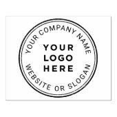 Custom Business Logo Corporate Large Rubberstempel (Afrduk)
