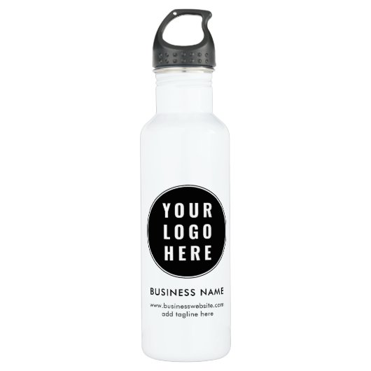 Custom Business Logo Corporate Promotional Waterfles (Voorkant)