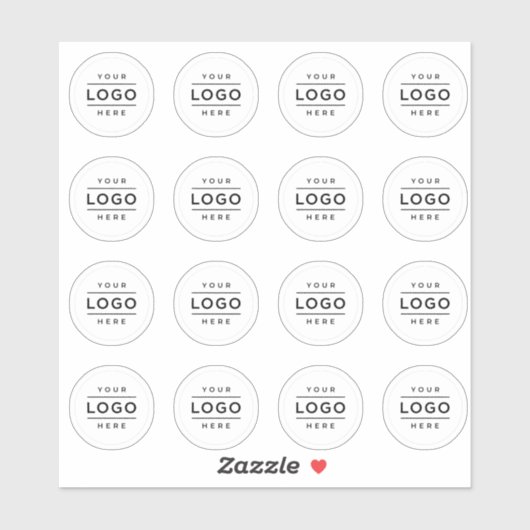 Custom Business Logo Custom-Cut Vinyl Sticker (Vel)