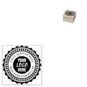 Custom Business Logo Custom Rubber Stamp Rubberstempel (Gestempeld)