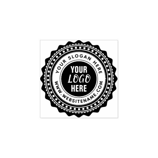 Custom Business Logo Custom Rubber Stamp Rubberstempel (Afrduk)