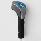 Custom Business Logo ed Golf Head-Hoesje Golfheadcover (Schuin)