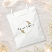 Custom Business logo Eenvoudige Merk Papier tas Bedankzakje (Geknipt)