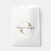 Custom Business logo Eenvoudige Merk Papier tas Bedankzakje (Voorkant)