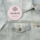 Custom Business Logo Employee Staff Magnetic Naamplaatje (In situ)