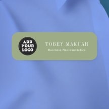 Custom Business Logo Employee Staff Name Tag