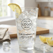 Custom Business Logo Glas