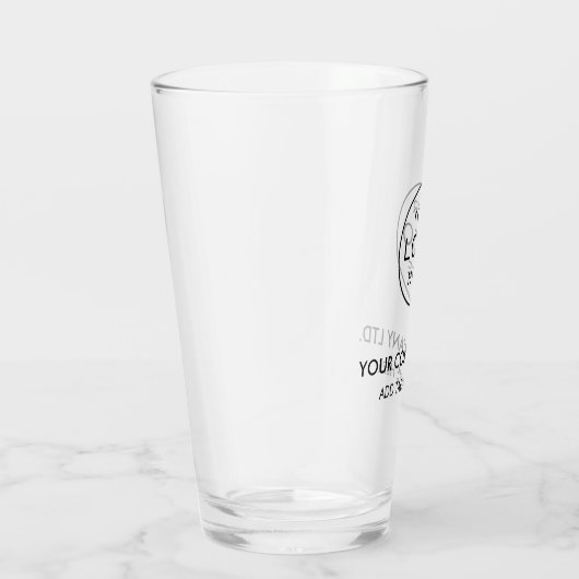 Custom Business Logo Glas (Rechts)