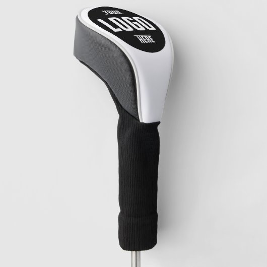 Custom Business Logo Golf Head Cover — Branded (Schuin)