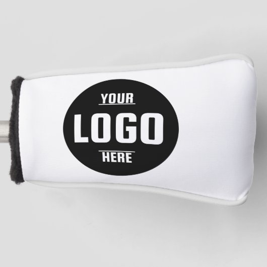 Custom Business Logo Golf Head Cover — Branded (Voorkant)