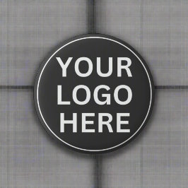 Custom Business Logo Grey Samenwerken Branding Ronde Button 3,2 Cm