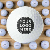 Custom Business Logo Grijs Branding Promotie Golfballen