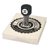 Custom Business Logo Grote Koele Rubber Stamp Rubberstempel (Stempel)