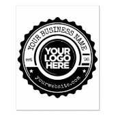 Custom Business Logo Grote Koele Rubber Stamp Rubberstempel (Afrduk)
