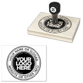 Custom Business Logo Grote Rubber Stamps Rubberstempel (Gestempeld)
