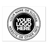 Custom Business Logo Grote Rubber Stamps Rubberstempel (Afrduk)