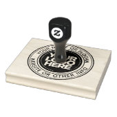 Custom Business Logo Grote Rubber Stamps Rubberstempel (Stempel)