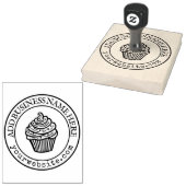 Custom Business Logo Grote Schattigee stempels (Gestempeld)