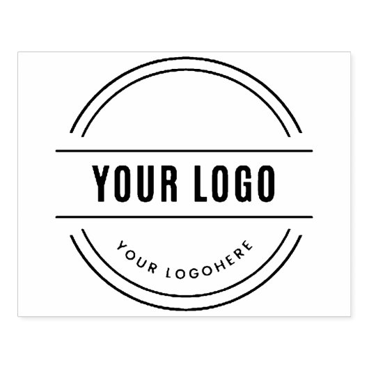 Custom Business Logo Grote Vierkante Houten Rubber Rubberstempel (Afrduk)