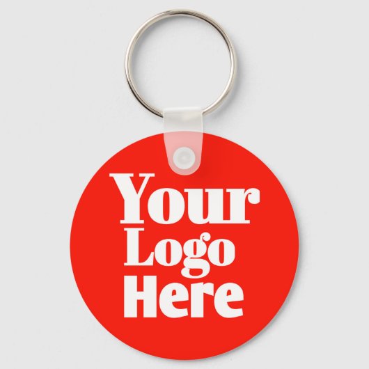 Custom Business Logo Keychain (Voorkant)