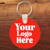 Custom Business Logo Keychain (Voorkant)