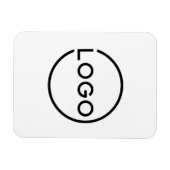 Custom Business Logo Magneet (Horizontaal)
