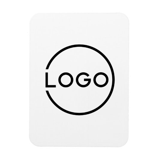 Custom Business Logo Magneet (Verticaal)