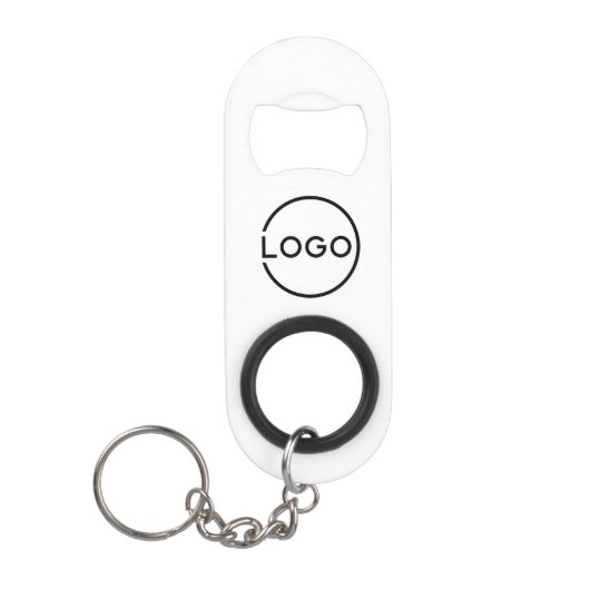 Custom Business Logo Mini Flessenopener (Voorkant)