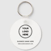 Custom Business Logo Minimalist toevoegen Sleutelhanger (Voorkant)