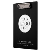 Custom Business Logo Modern Minimalist Promotional Klembord (Links)