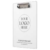 Custom Business Logo Modern Minimalist Promotional Klembord (Links)