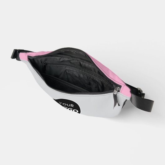 Custom Business Logo Modern Stijlvol Trendy Heuptasje (Open)