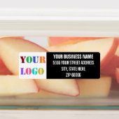 Custom Business Logo Naam Adres Bedrijfslabels Labels (Aangebracht)