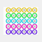 Custom Business Logo Naam Productlabels Voorbeeld Labels (Vel)