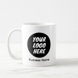 Custom Business Logo & Name Branded Coffee Mug Koffiemok