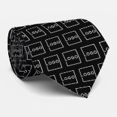 Custom Business Logo Neck Tie Stropdas (Opgerold)