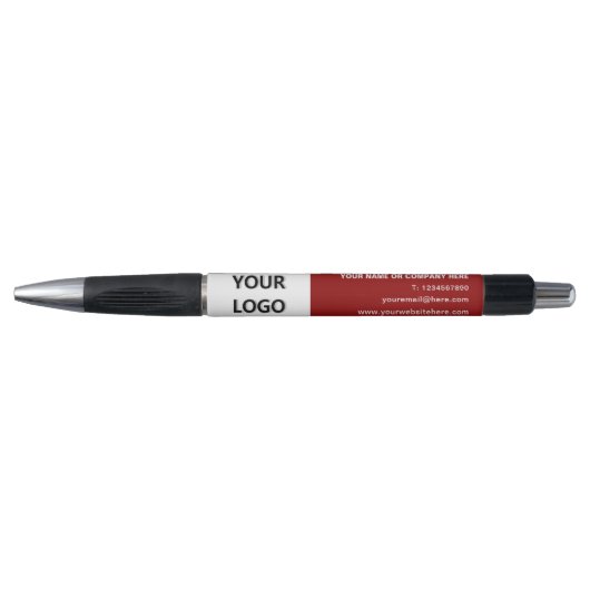 Custom Business Logo Pen Voorbeeld Ontwerp uw eige (Voorkant)