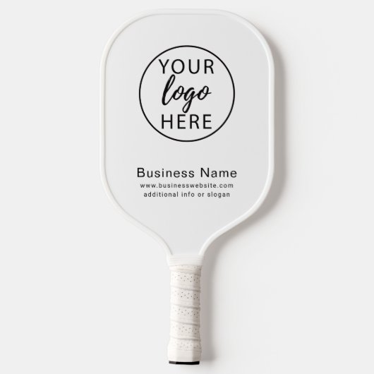 Custom Business Logo Pickleball Paddle (Achterkant)