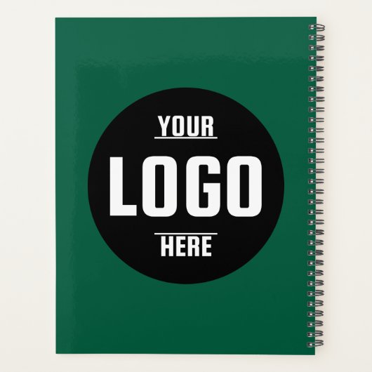 Custom Business Logo Planner 2026 – gepersonalisee (Achterkant)