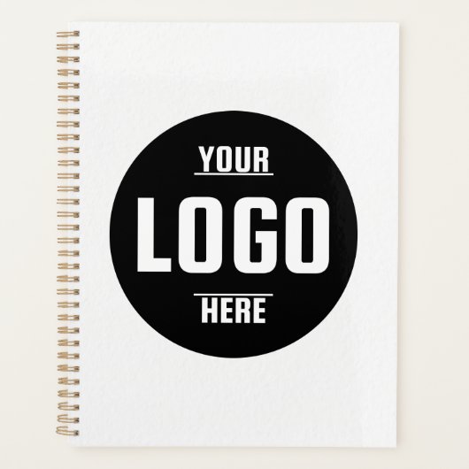 Custom Business Logo Planner 2026 – gepersonalisee (Voorkant)