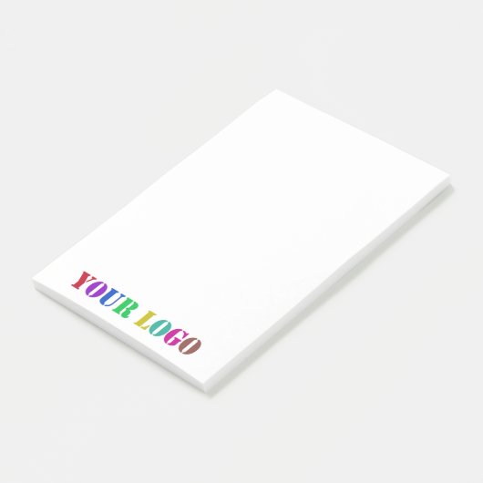 Custom Business Logo Post-it® notes Sjabloon (Schuin)