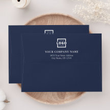 Custom Business Logo Professional Blauw