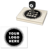 Custom Business Logo Professional Groot Rubberstempel (Gestempeld)